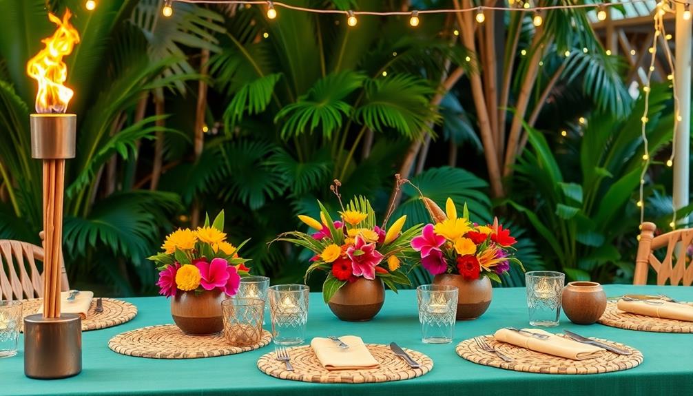 tropical tiki decor vibes