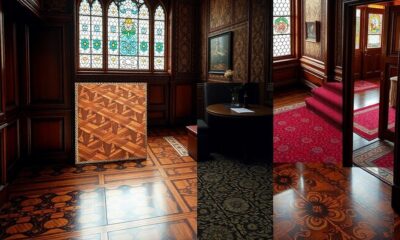 victorian homes unique flooring