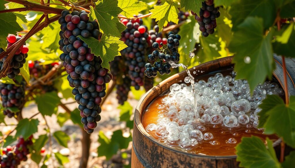 fermentation process in winemaking