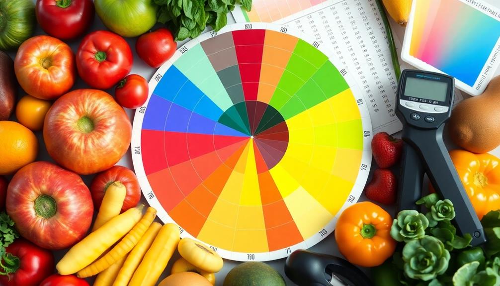 food production color measurement