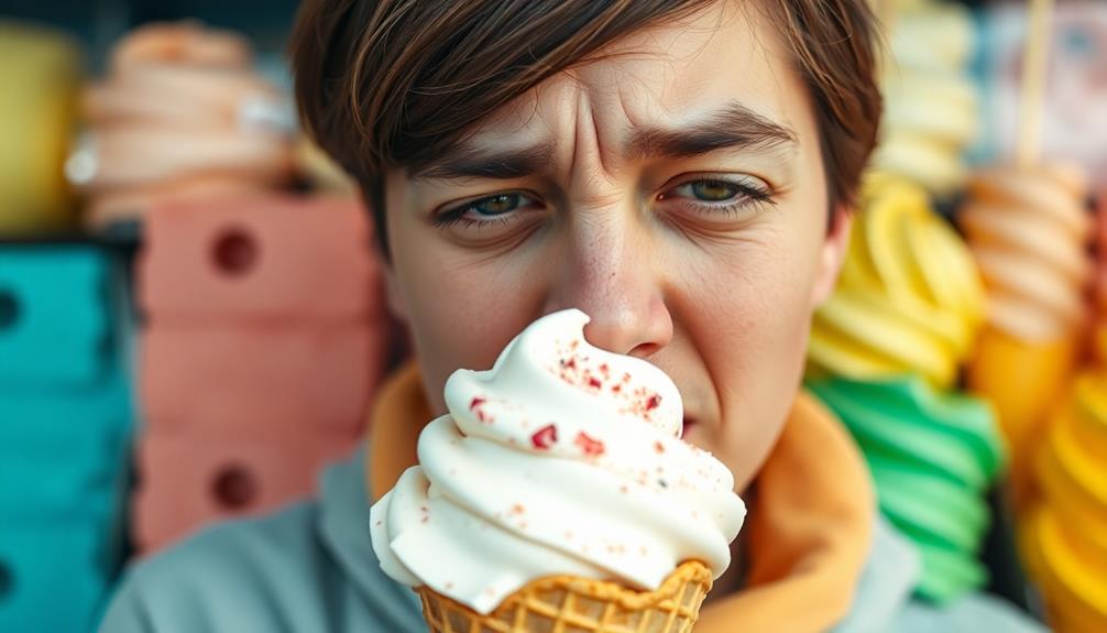 foods inducing brain freeze