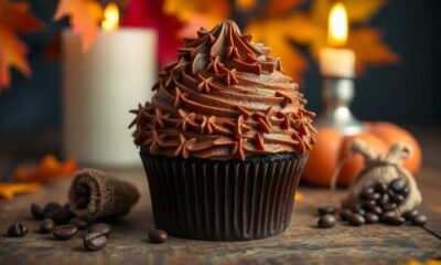 furry halloween themed cupcakes