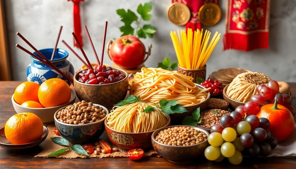global lucky food traditions