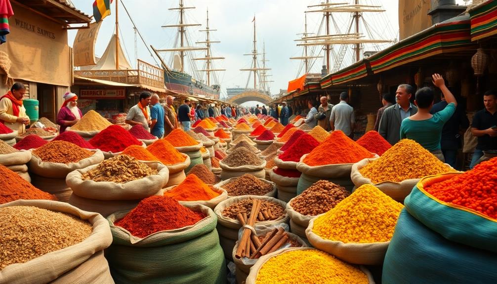 spices impact on history