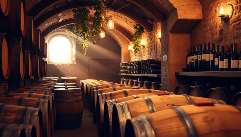 wine aging