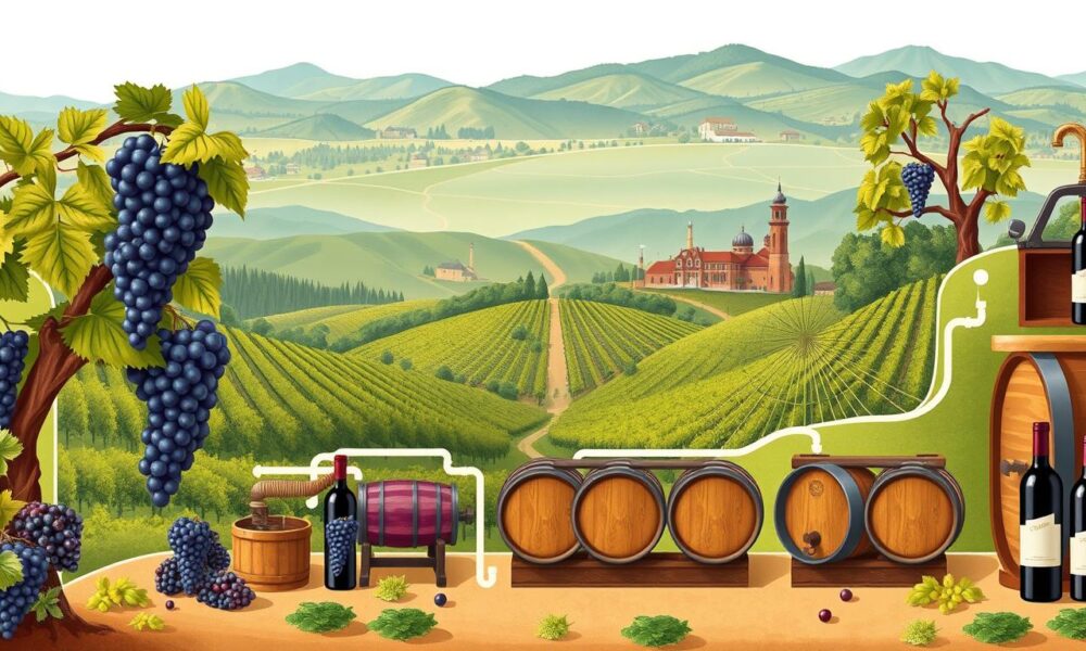 wine production process