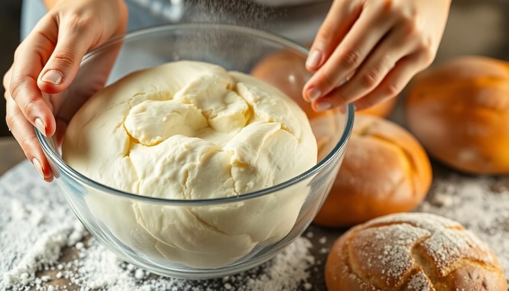 bake bread using starter