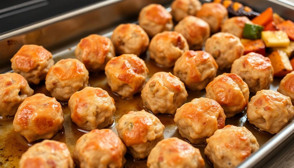 bake meatballs in oven