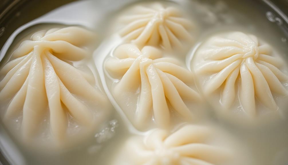 boil dumplings in water