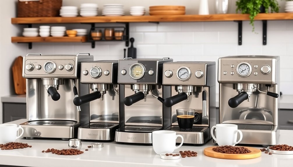 budget espresso machine selection