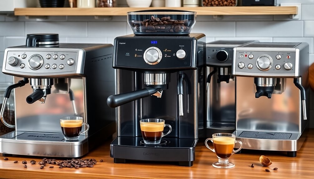 budget friendly espresso machine selection