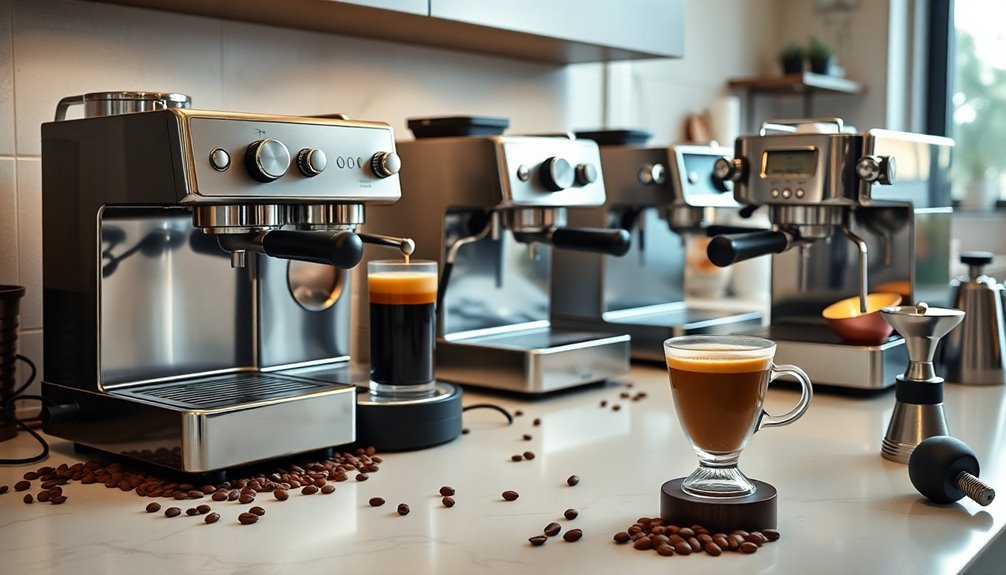 choosing at home espresso machine