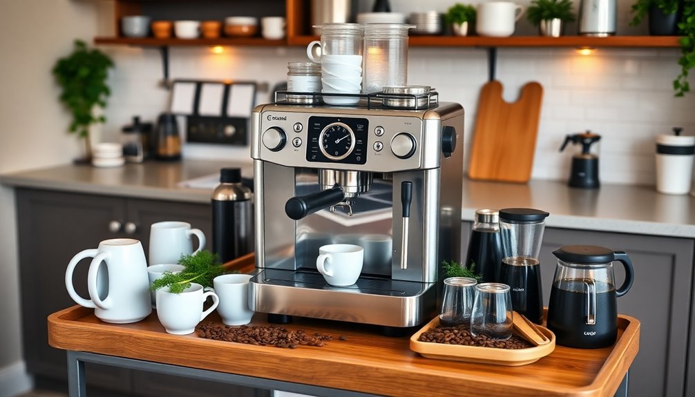 choosing coffee cart espresso machine