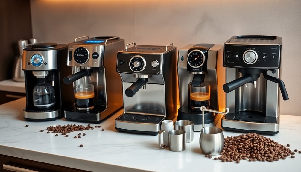 choosing coffee espresso machine