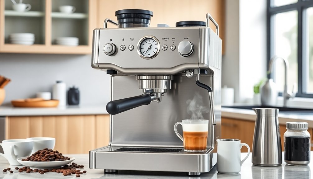 choosing stainless steel espresso machine