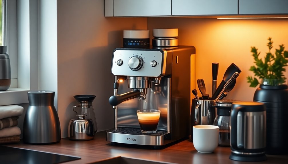 compact espresso machine options