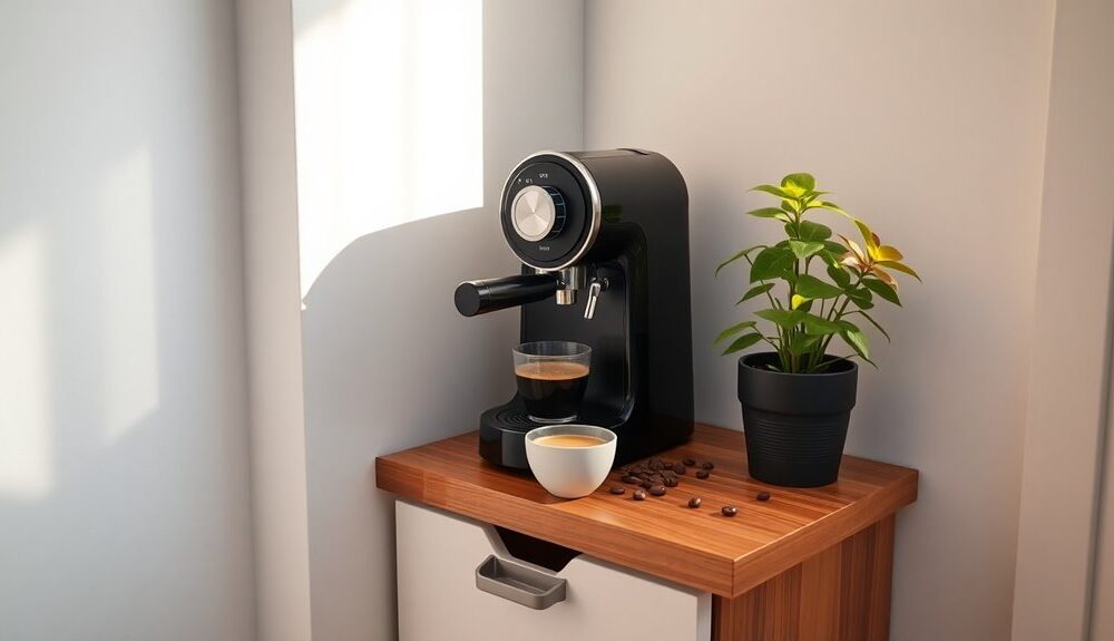 compact espresso machines affordable options