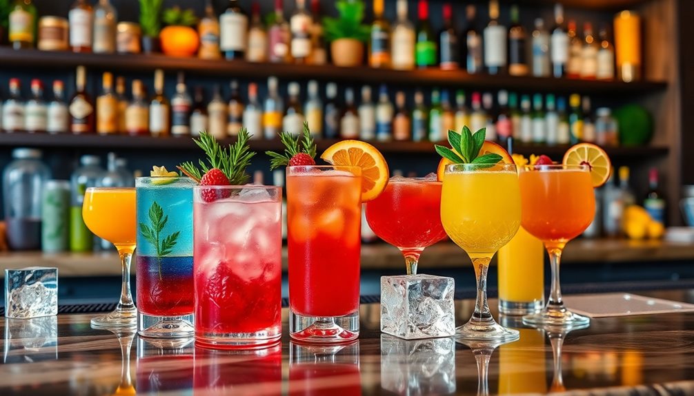 creative drink combinations available