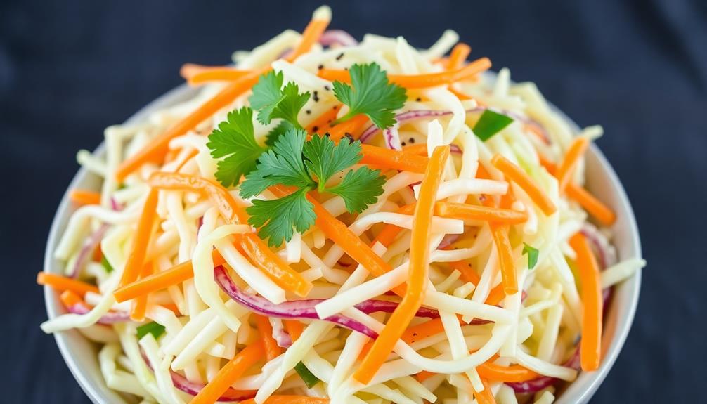 crispy tangy coleslaw delight