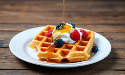 delicious breakfast waffles recipe