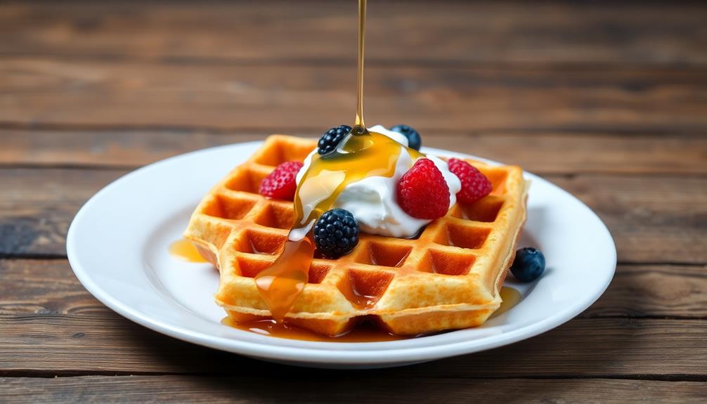 delicious breakfast waffles recipe