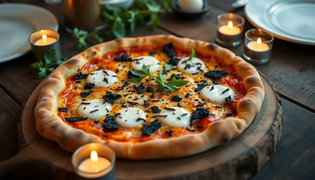 delicious truffle pizza experience