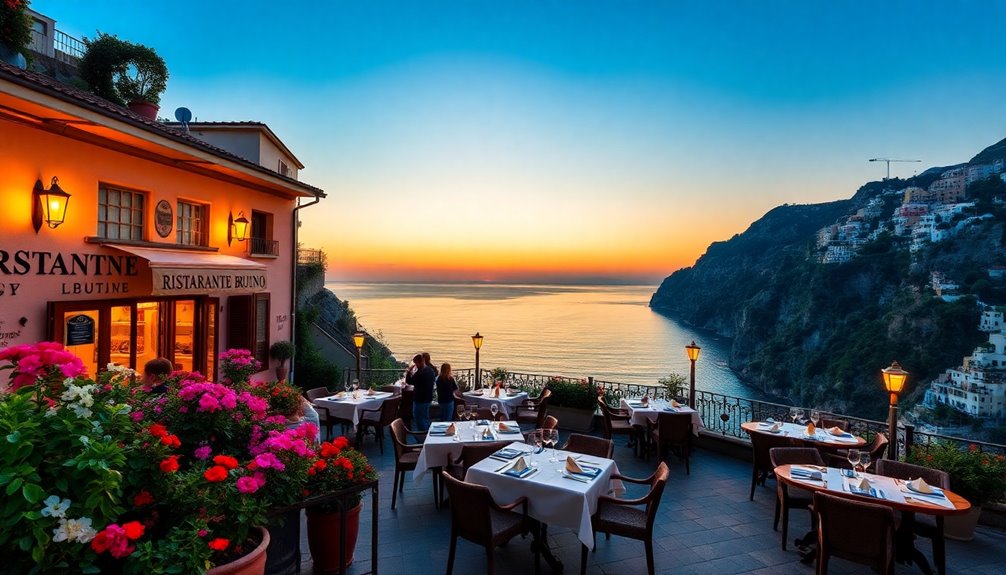 dining at ristorante bruno