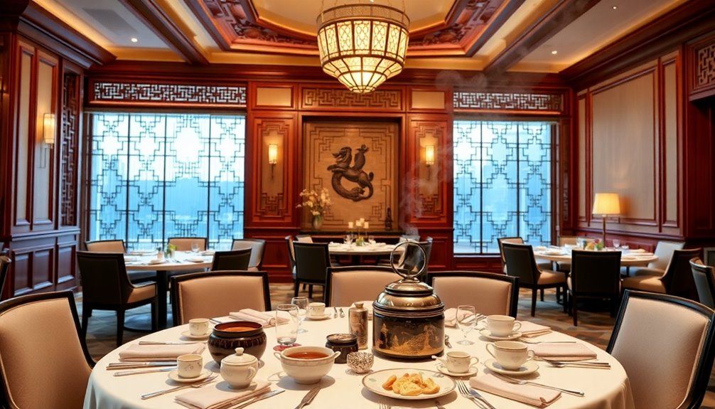 dining at ritz carlton