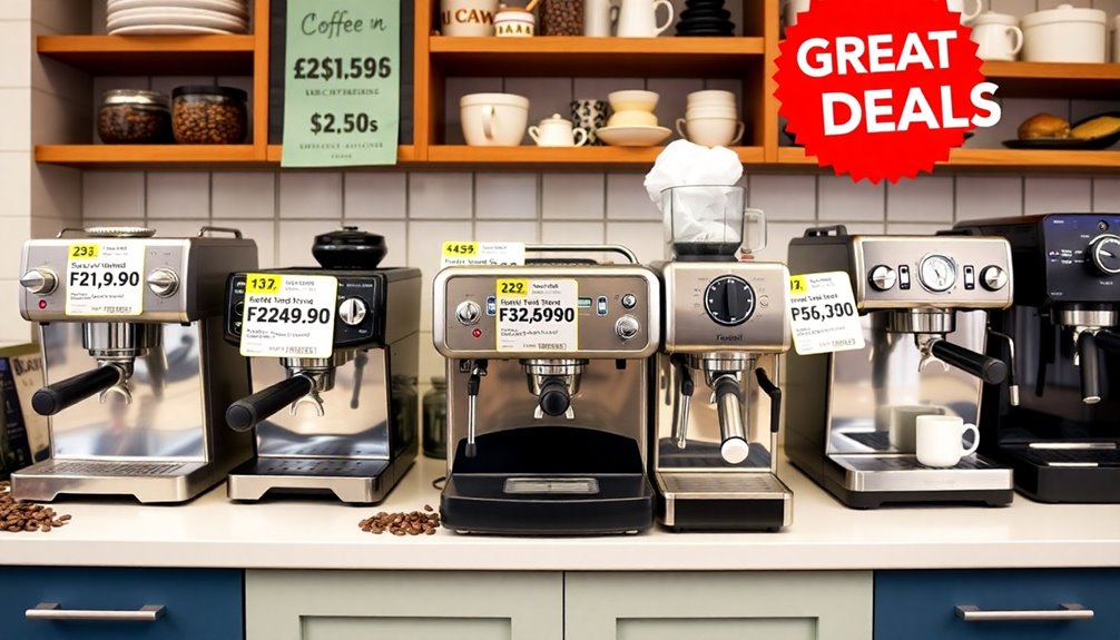 espresso machine deal considerations