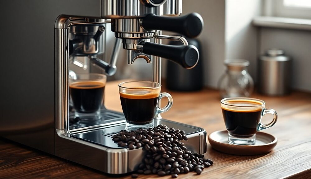 espresso machines with grinders