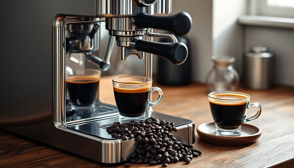 espresso machines with grinders