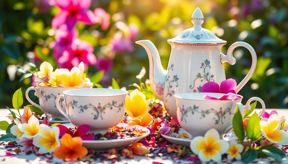 explore the tea options