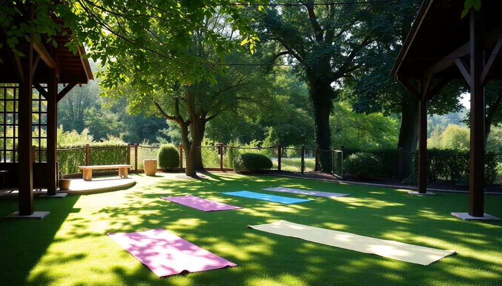 florence music garden yoga