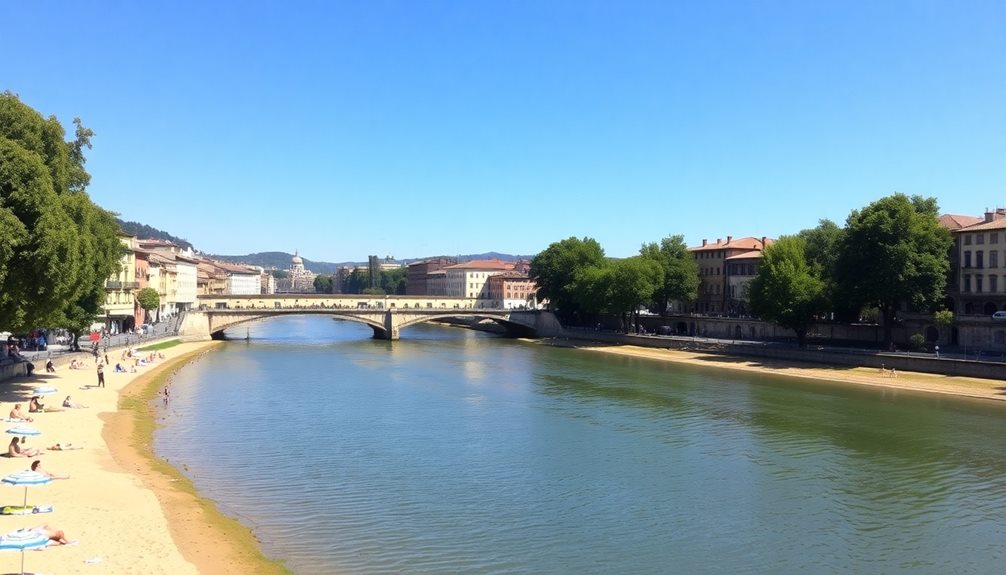 florence s river urban beach