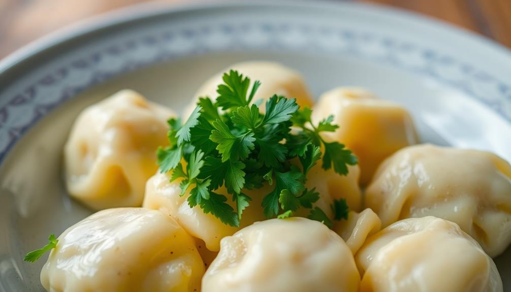 garnish with chopped parsley