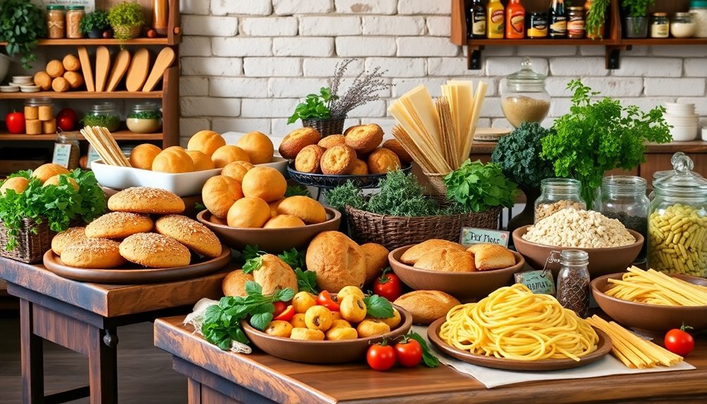 handcrafted specialty gluten free products