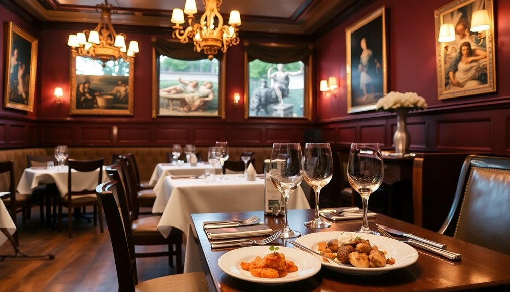 historic parisian caf establishment