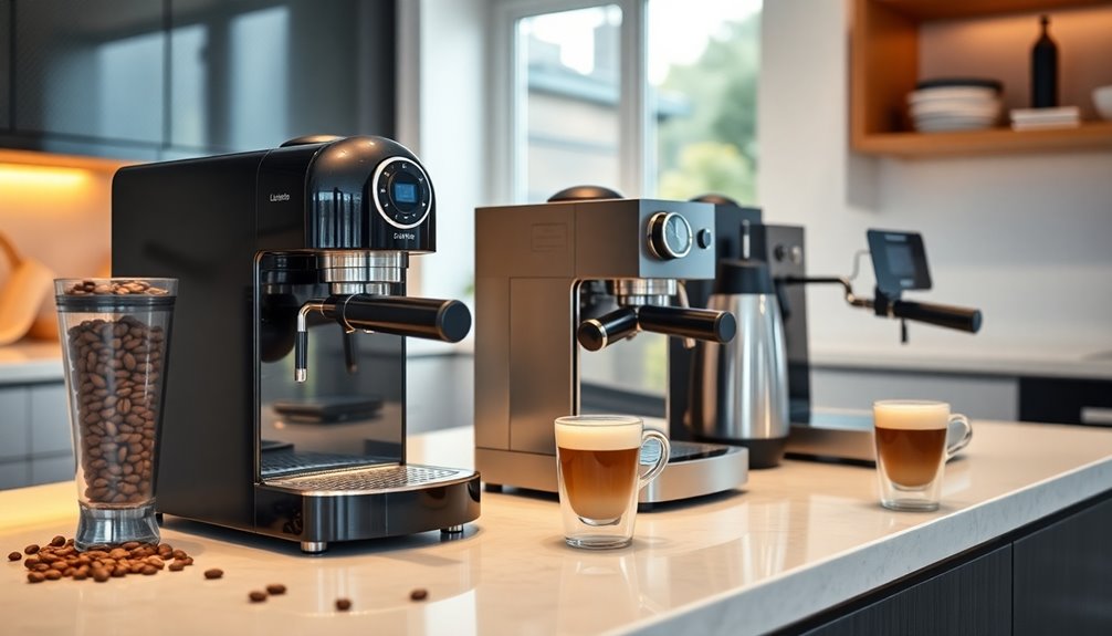 home espresso machine selection