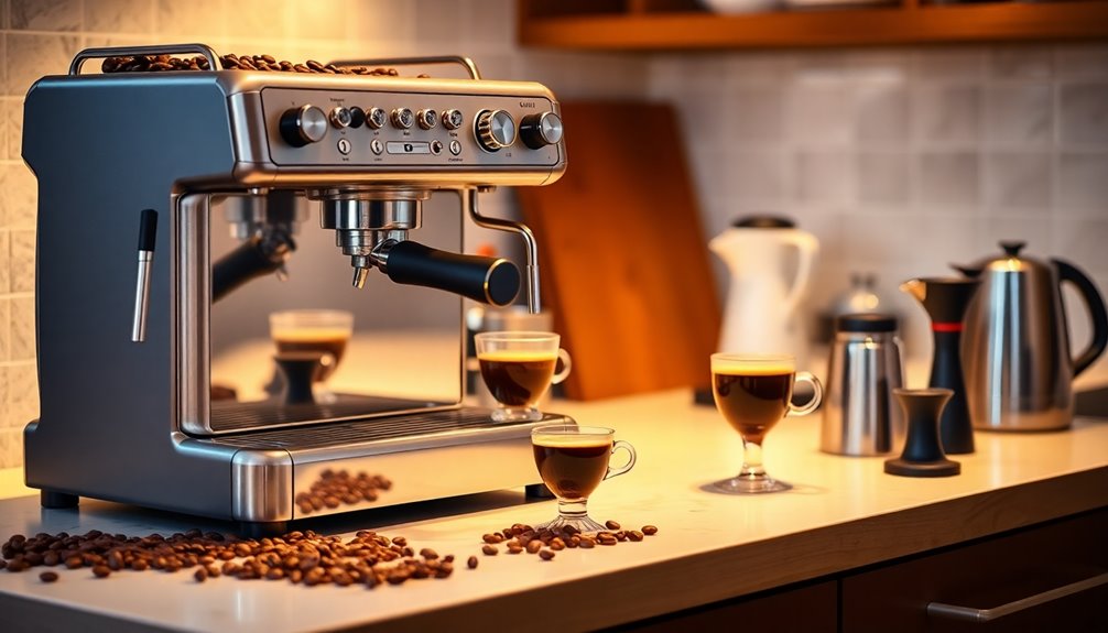 home espresso machine selection