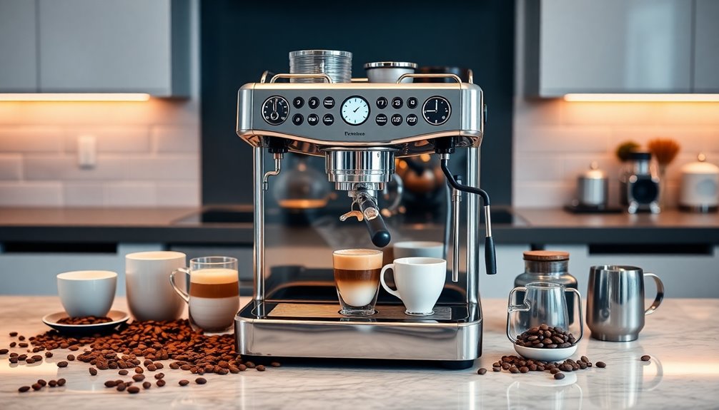 home espresso machine selection