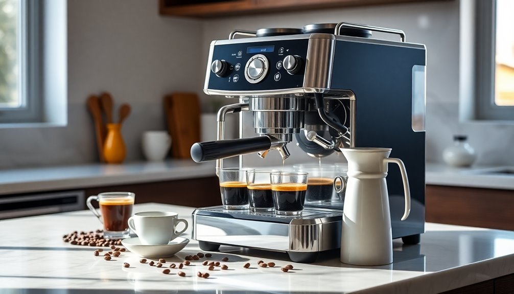 home espresso machine selection