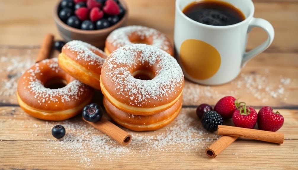 homemade delicious donuts recipe