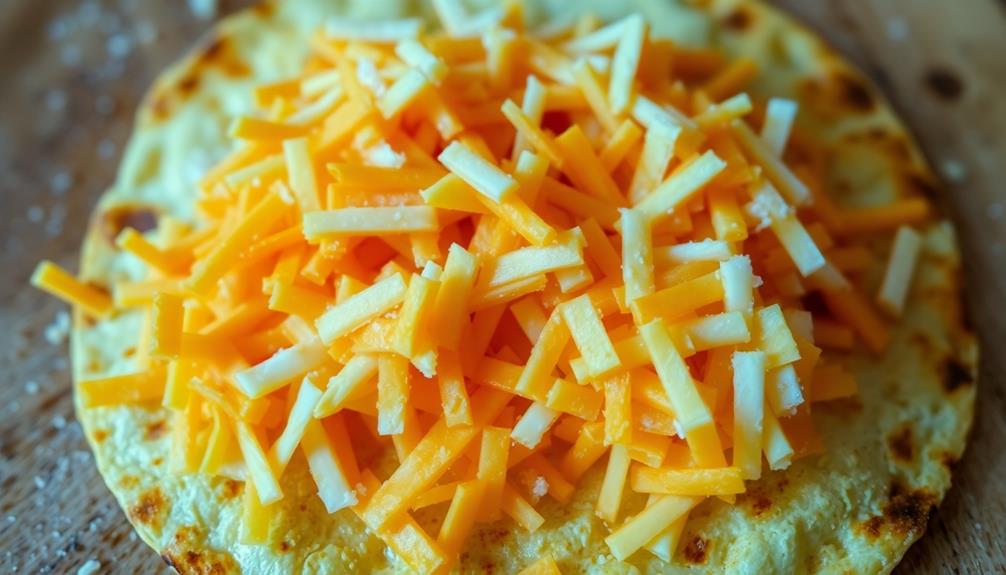 incorporate cheese ingredient