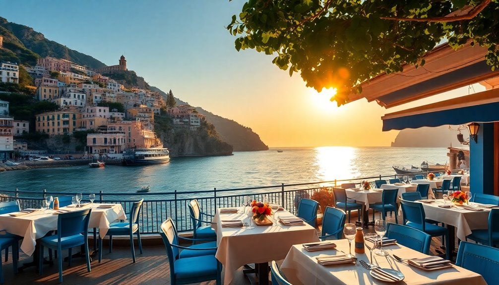 italian restaurant in amalfi