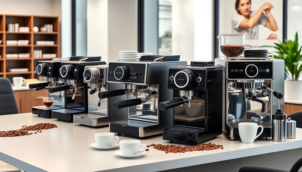 office espresso machine selection