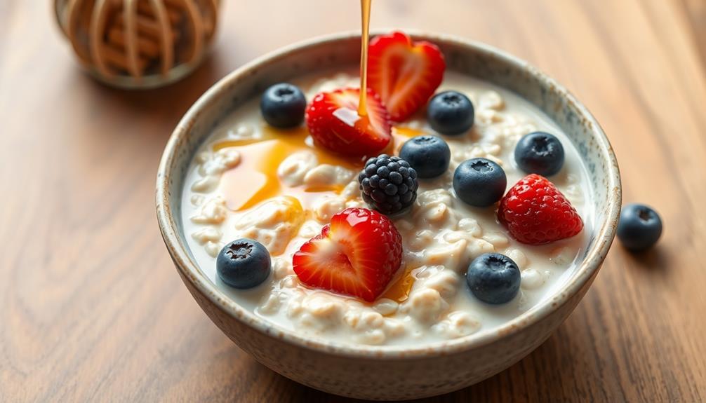 overnight oats milk soak