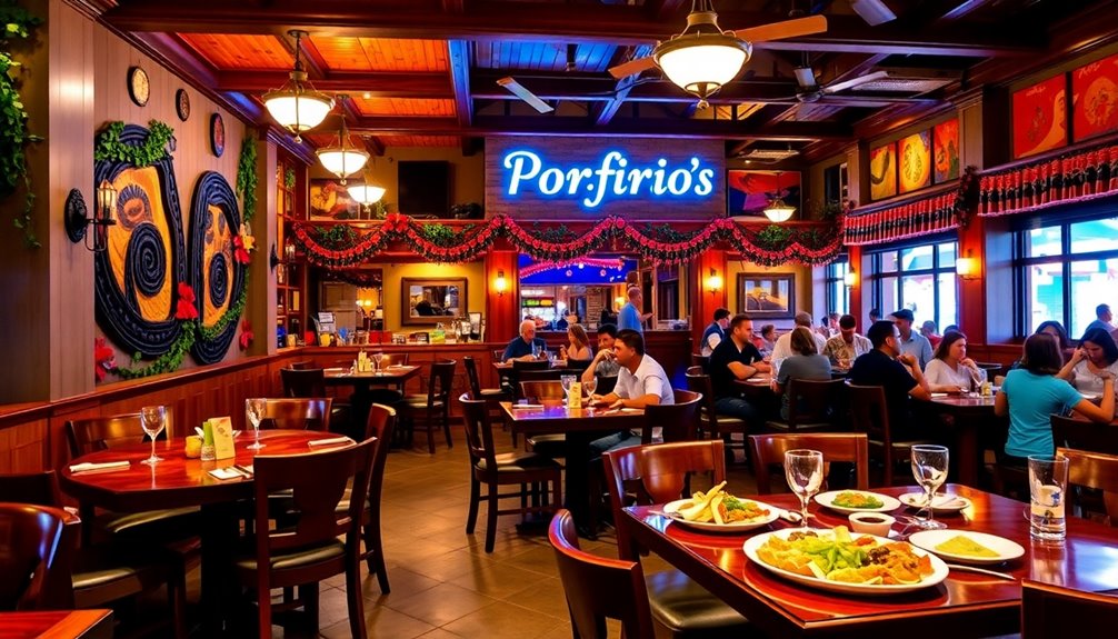 porfirio s restaurant experience