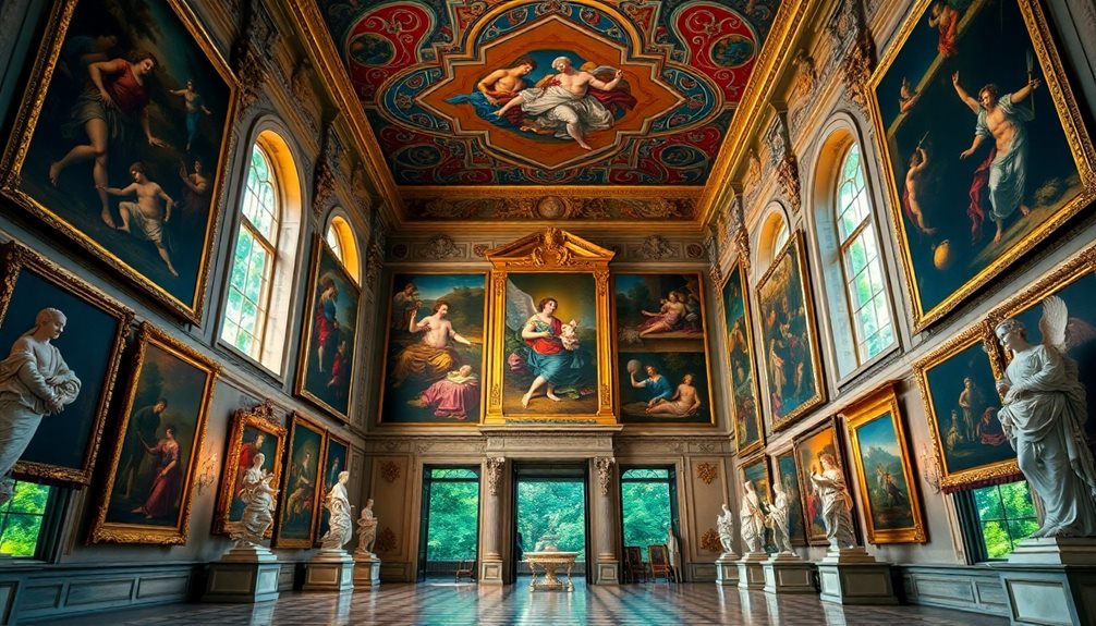 renaissance art collection showcase