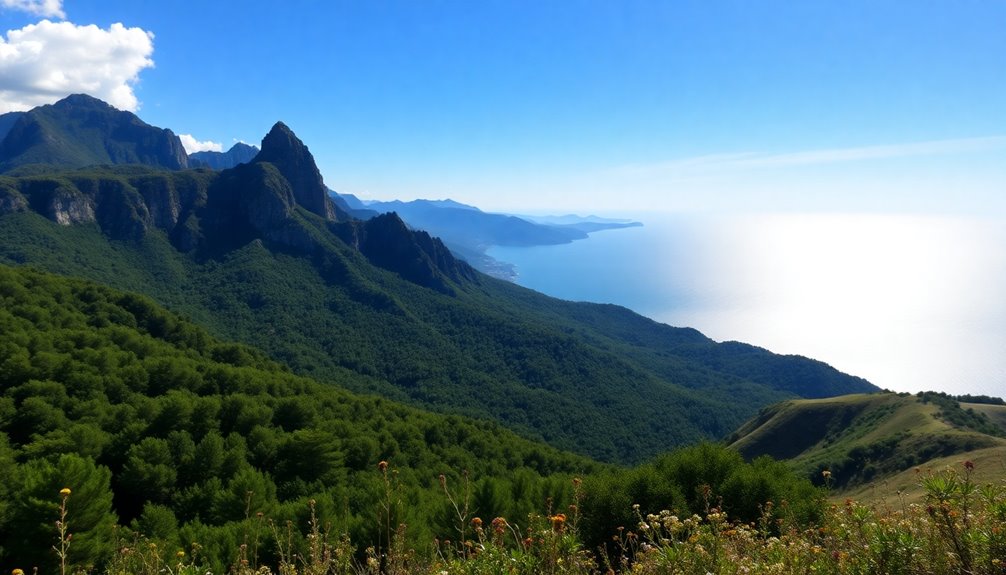scenic views hiking destination