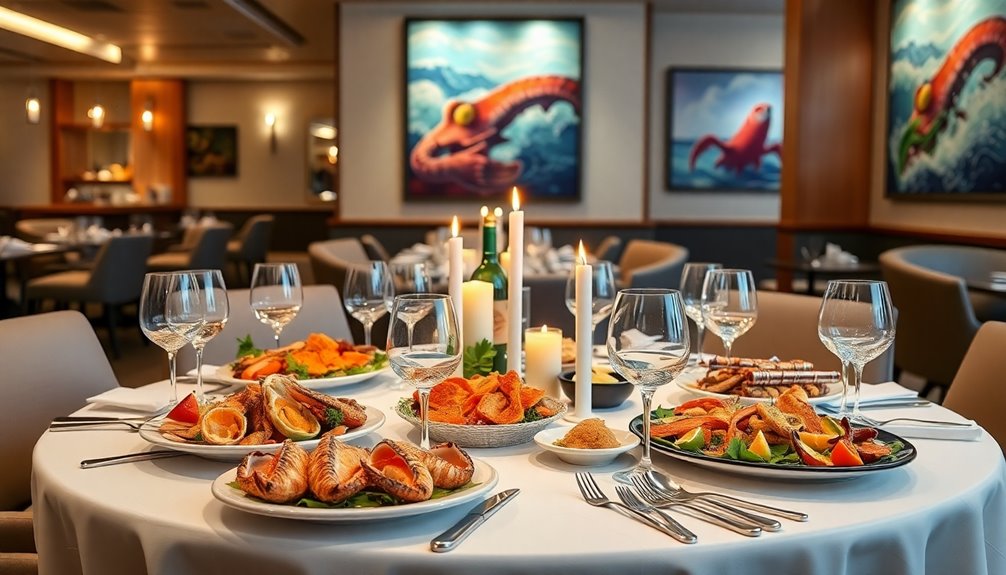 seafood dining experience